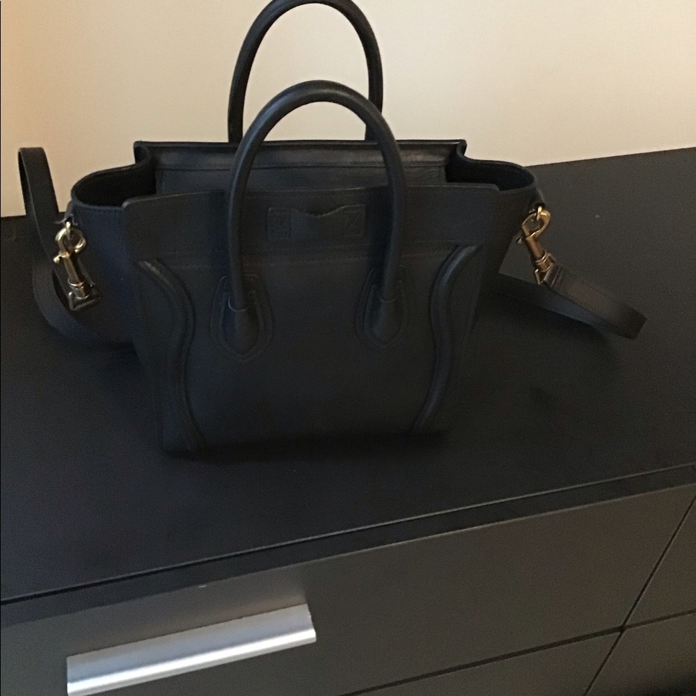 Celine bag Nano luggage smooth calfskin - Picture 2 of 11